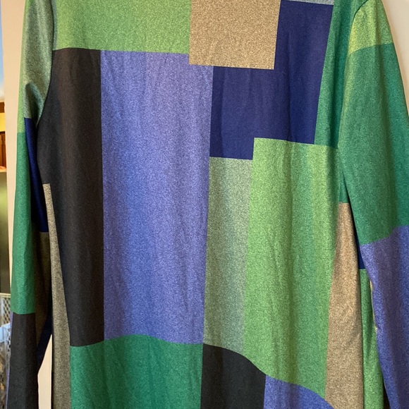 COPY - Green patchwork duster coverup - Picture 2 of 5